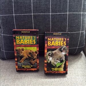 Nature's Babies VHS Set